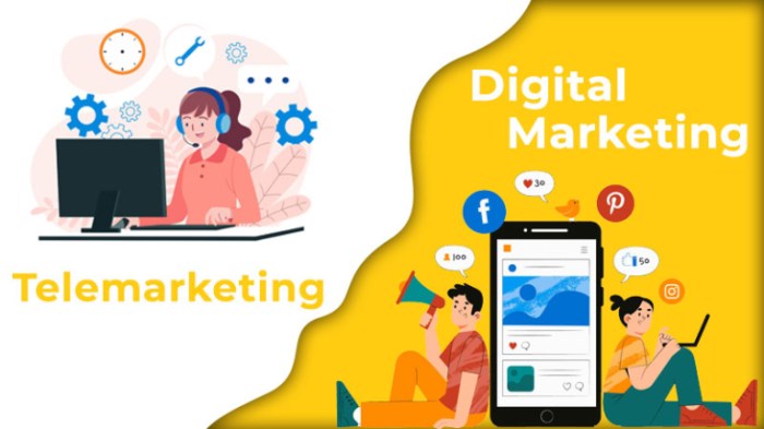 Advertising vs telemarketing ROI