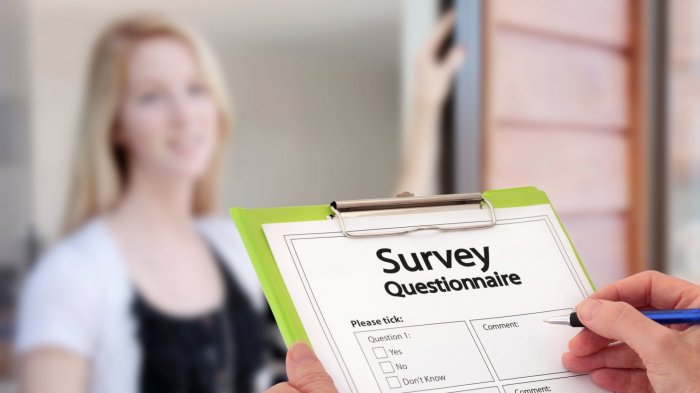 Market research surveys